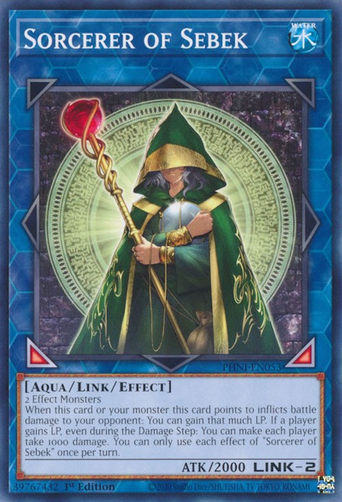 Sorcerer of Sebek [PHNI-EN053] Common | Card Merchant Takapuna