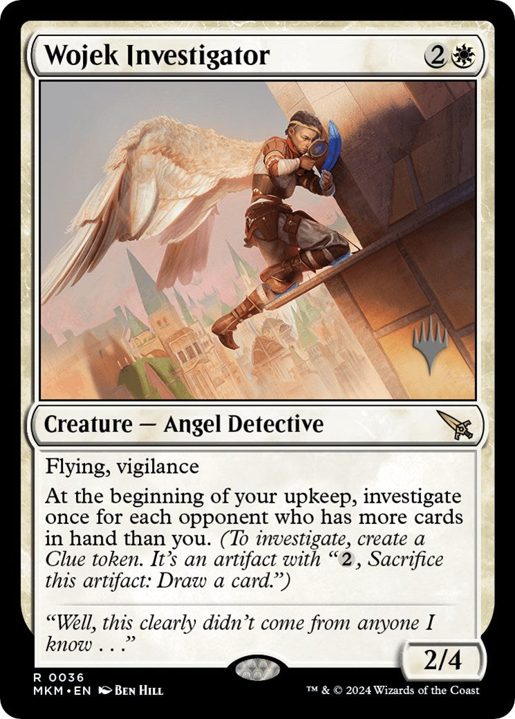 Wojek Investigator (Promo Pack) [Murders at Karlov Manor Promos] | Card Merchant Takapuna