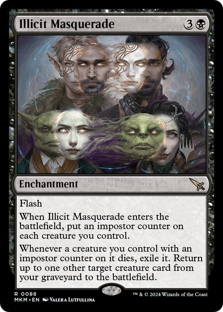 Illicit Masquerade (Promo Pack) [Murders at Karlov Manor Promos] | Card Merchant Takapuna