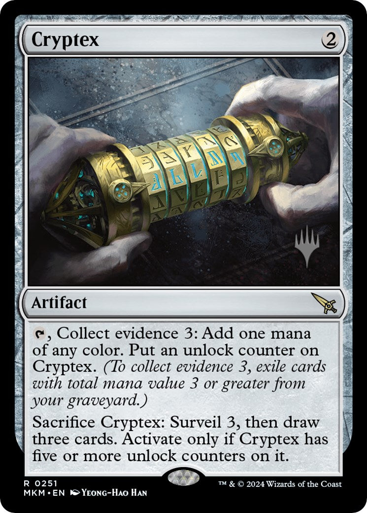 Cryptex (Promo Pack) [Murders at Karlov Manor Promos] | Card Merchant Takapuna