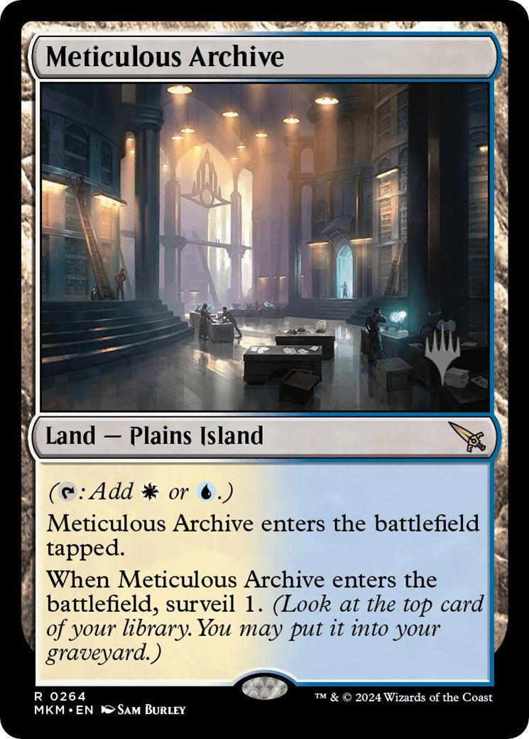 Meticulous Archive (Promo Pack) [Murders at Karlov Manor Promos] | Card Merchant Takapuna