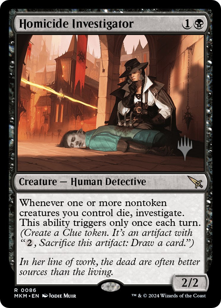 Homicide Investigator (Promo Pack) [Murders at Karlov Manor Promos] | Card Merchant Takapuna