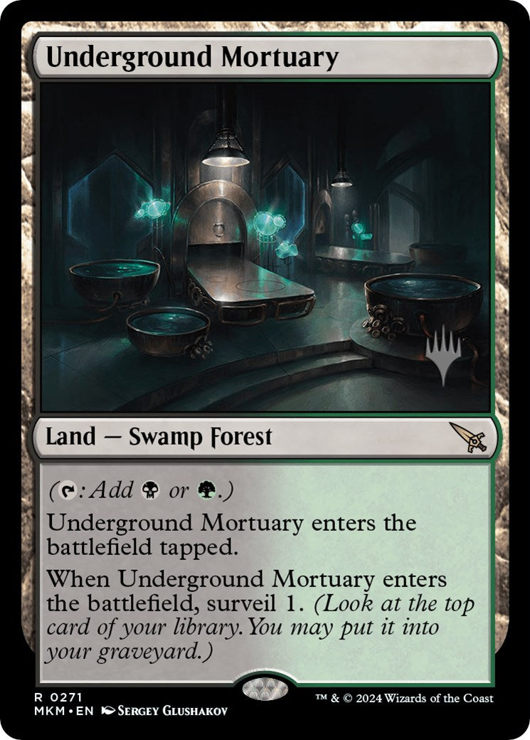 Underground Mortuary (Promo Pack) [Murders at Karlov Manor Promos] | Card Merchant Takapuna