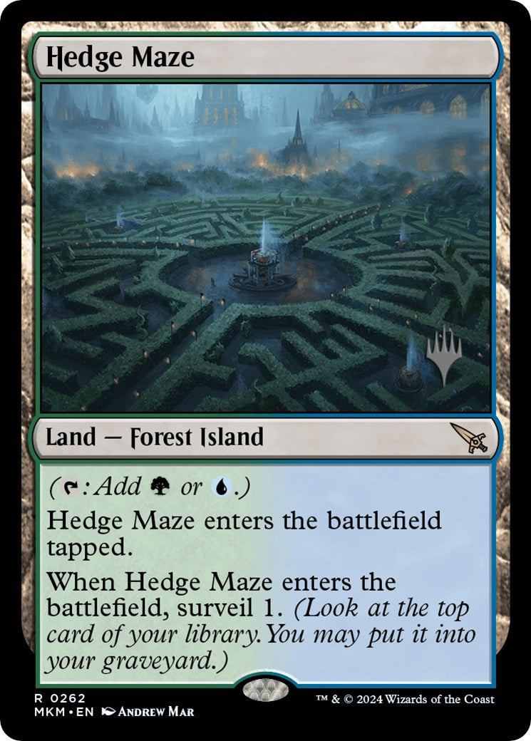 Hedge Maze (Promo Pack) [Murders at Karlov Manor Promos] | Card Merchant Takapuna