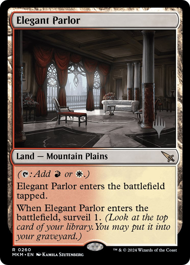 Elegant Parlor (Promo Pack) [Murders at Karlov Manor Promos] | Card Merchant Takapuna