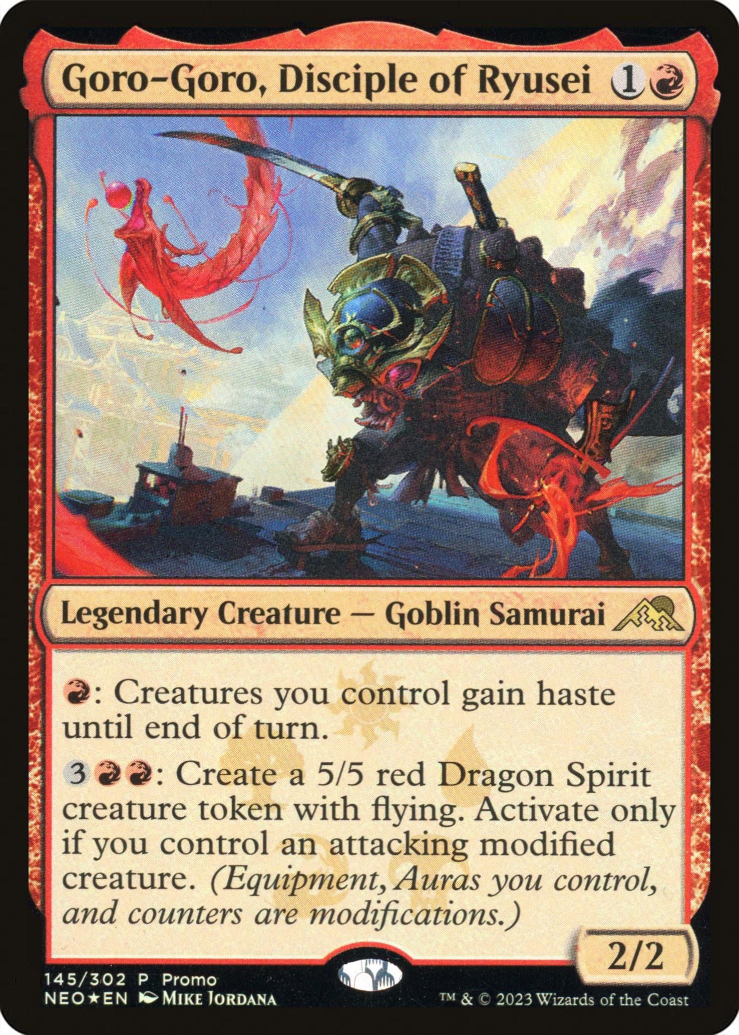 Goro-Goro, Disciple of Ryusei [Media Promos] | Card Merchant Takapuna