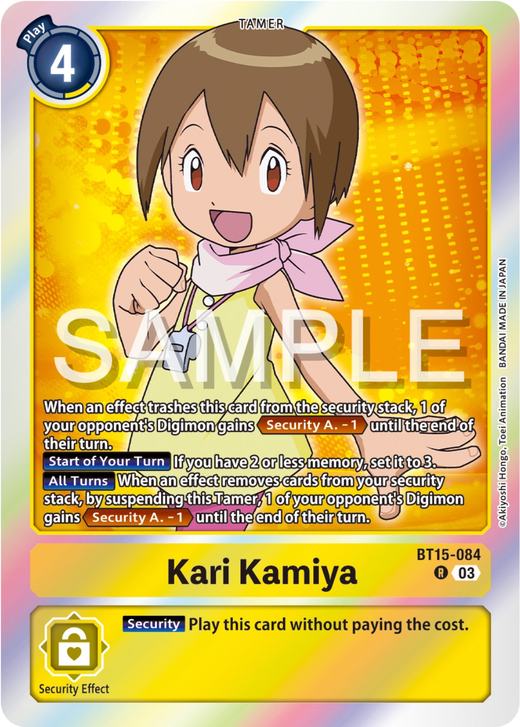 Kari Kamiya [BT15-084] [Exceed Apocalypse] | Card Merchant Takapuna