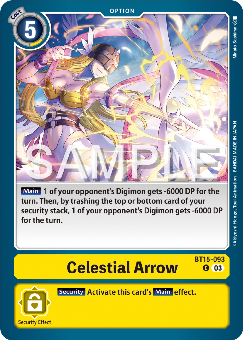 Celestial Arrow [BT15-093] [Exceed Apocalypse] | Card Merchant Takapuna