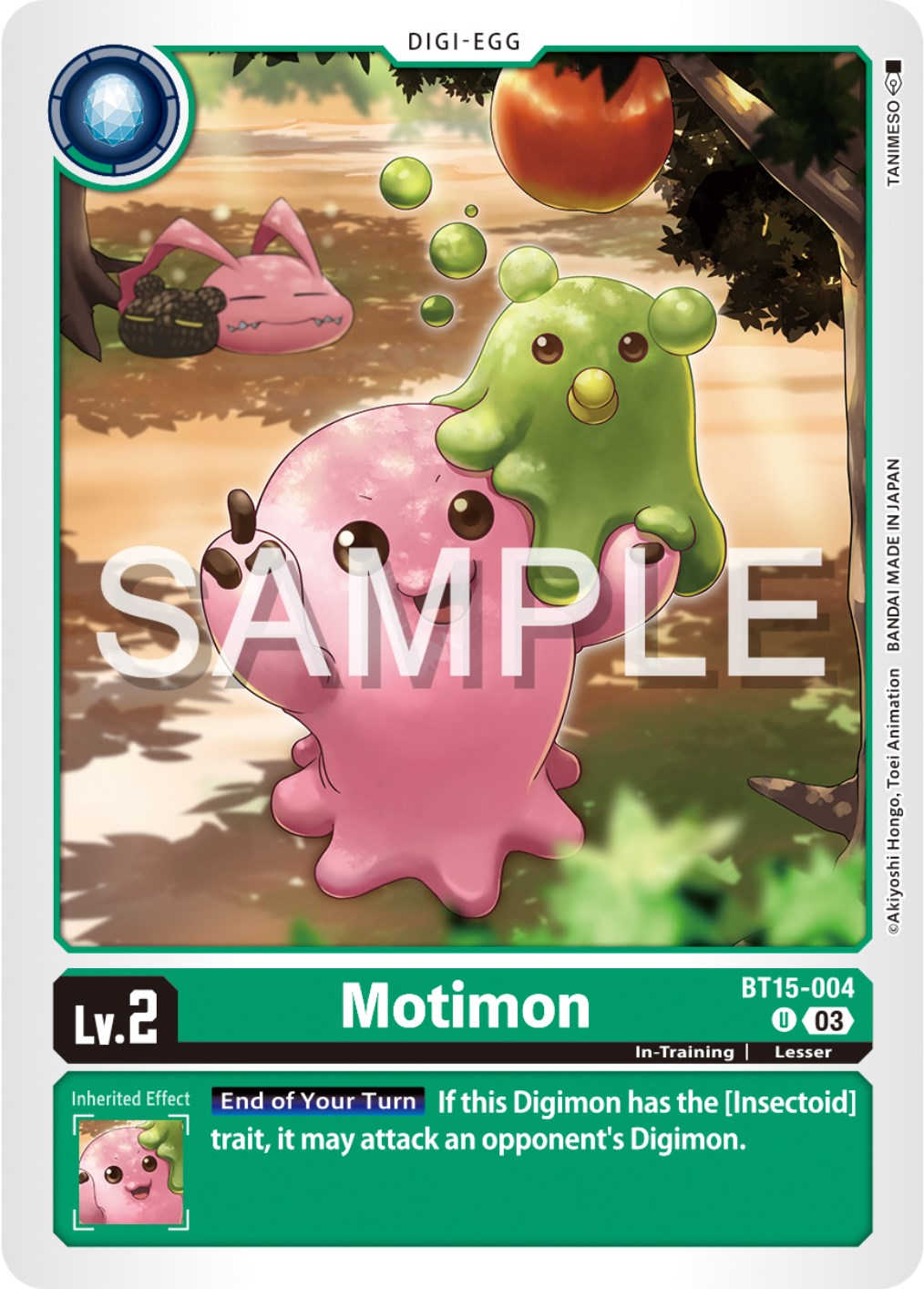 Motimon [BT15-004] [Exceed Apocalypse] | Card Merchant Takapuna