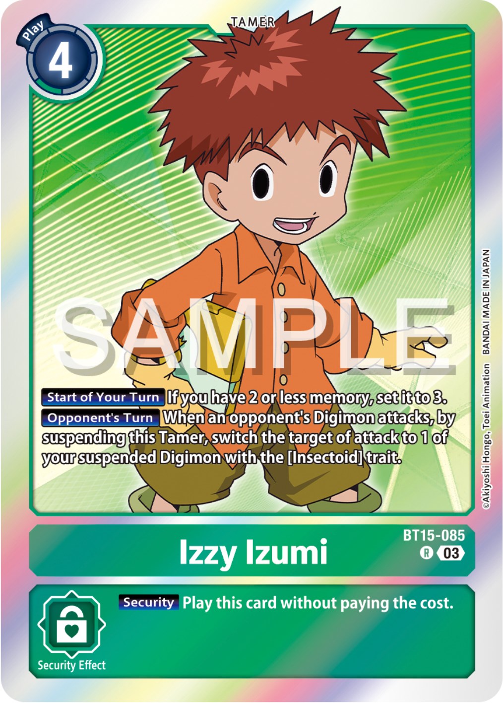 Izzy Izumi [BT15-085] [Exceed Apocalypse] | Card Merchant Takapuna