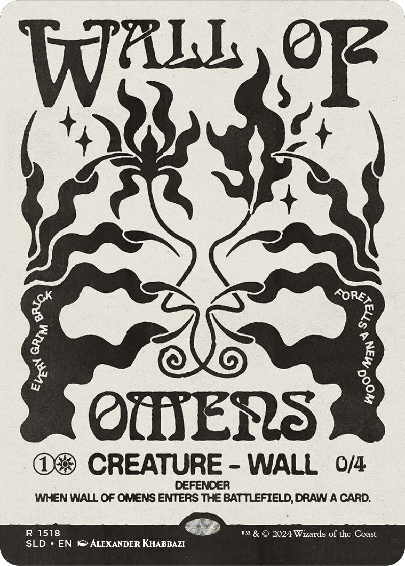 Wall of Omens [Secret Lair Drop Series] | Card Merchant Takapuna