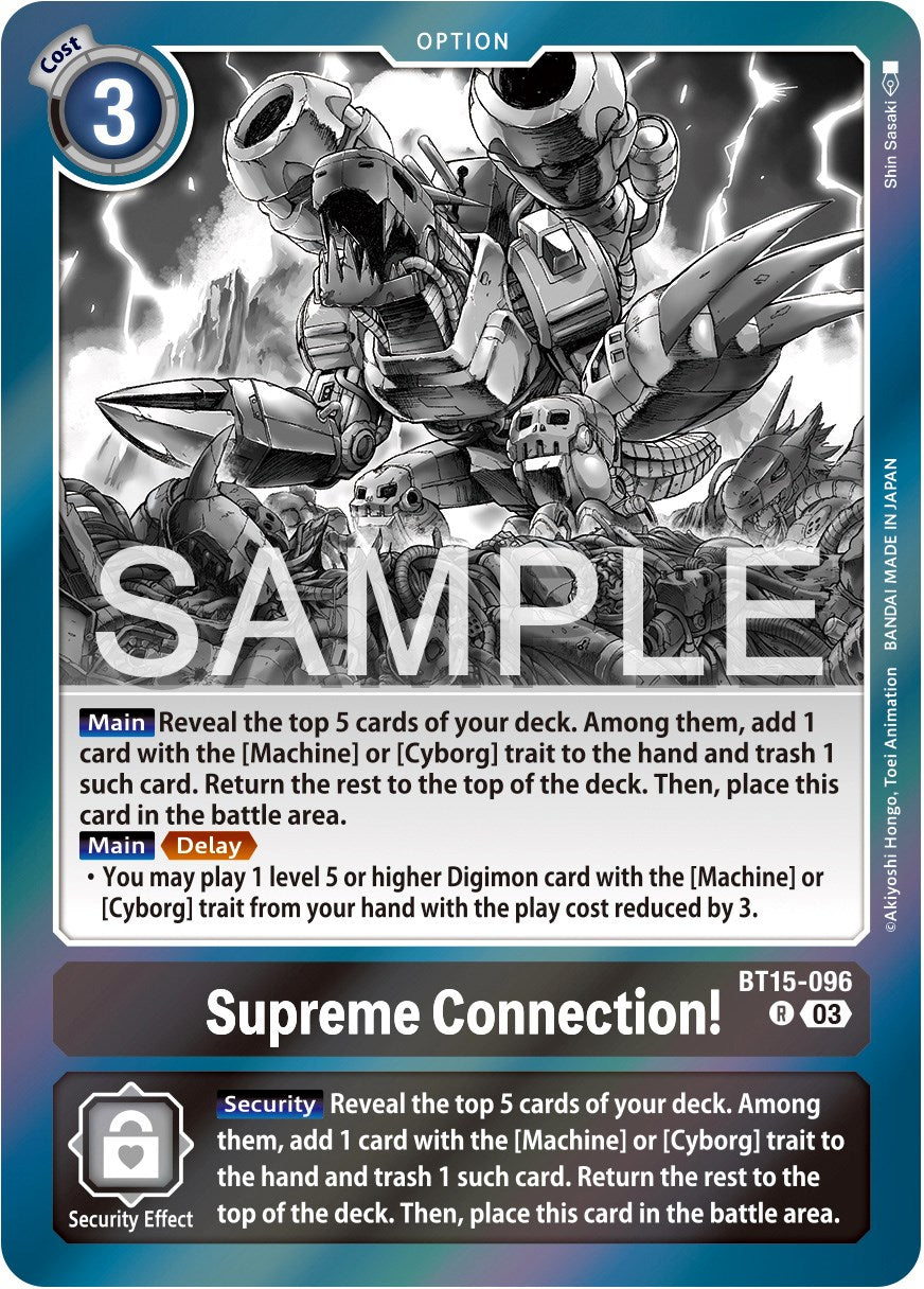 Supreme Connection! [BT15-096] [Exceed Apocalypse] | Card Merchant Takapuna