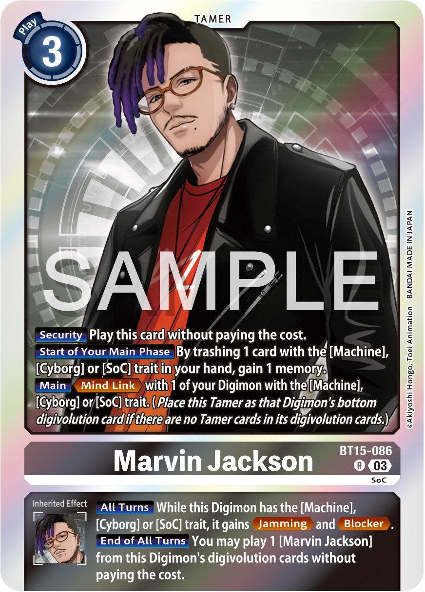 Marvin Jackson [BT15-086] [Exceed Apocalypse] | Card Merchant Takapuna