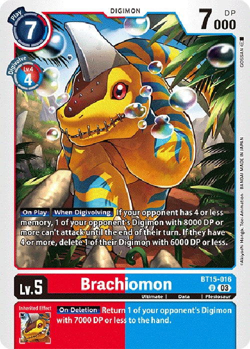 Brachiomon [BT15-016] [Exceed Apocalypse] | Card Merchant Takapuna