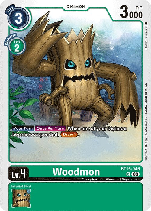 Woodmon [BT15-046] [Exceed Apocalypse] | Card Merchant Takapuna