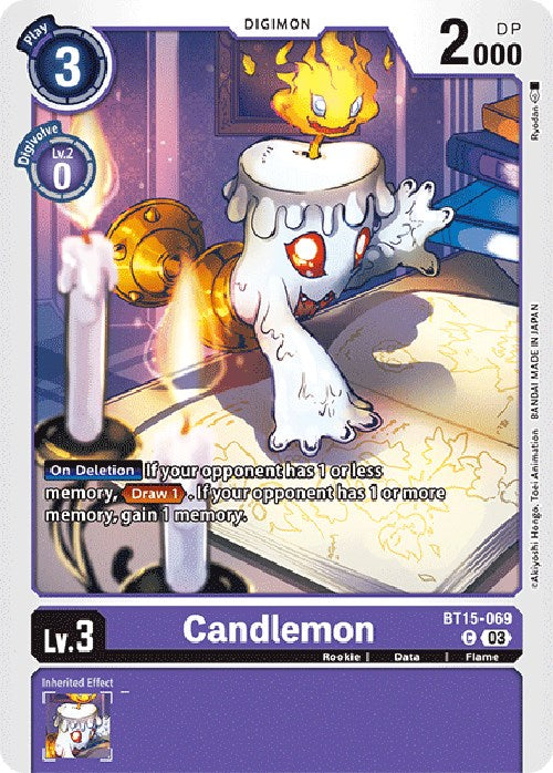 Candlemon [BT15-069] [Exceed Apocalypse] | Card Merchant Takapuna