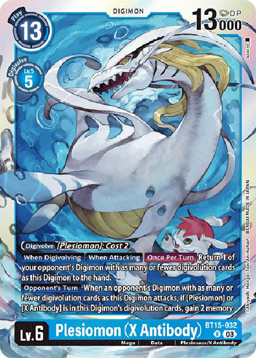 Plesiomon (X Antibody) [	BT15-032] [Exceed Apocalypse] | Card Merchant Takapuna