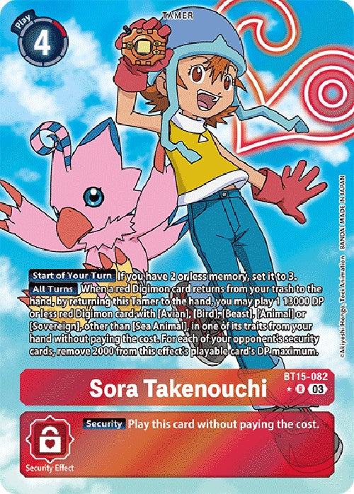 Sora Takenouchi [BT15-082] (Alternate Art) [Exceed Apocalypse] | Card Merchant Takapuna