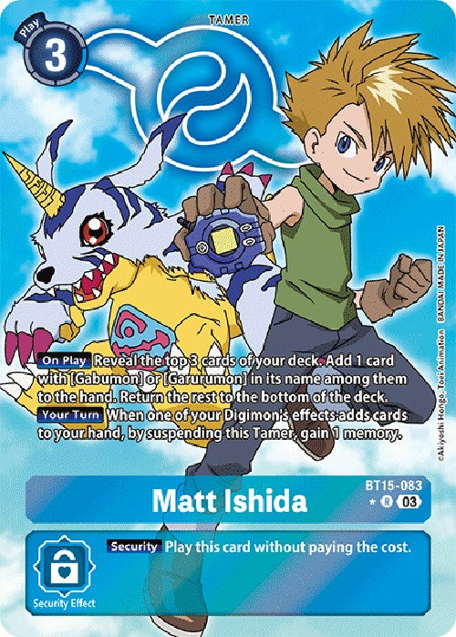 Matt Ishida [BT15-083] (Alternate Art) [Exceed Apocalypse] | Card Merchant Takapuna