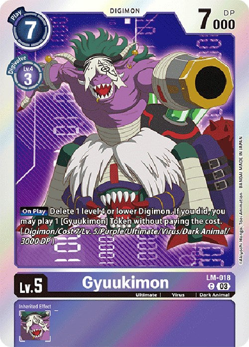 Gyuukimon [LM-018] (English Exclusive) [Exceed Apocalypse] | Card Merchant Takapuna