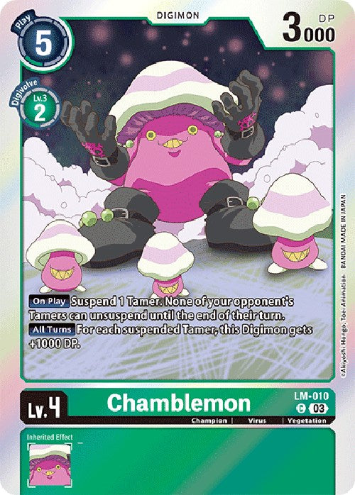 Chamblemon [LM-010] (English Exclusive) [Exceed Apocalypse] | Card Merchant Takapuna