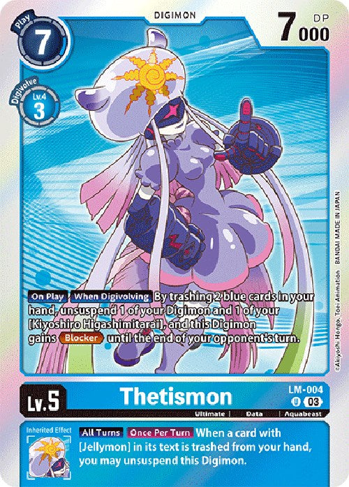 Thetismon [LM-004] (English Exclusive) [Exceed Apocalypse] | Card Merchant Takapuna