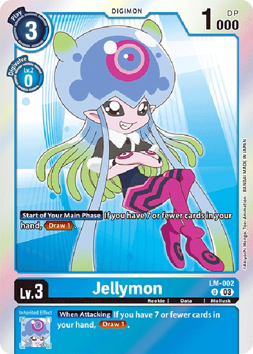 Jellymon [LM-002] (English Exclusive) [Exceed Apocalypse] | Card Merchant Takapuna