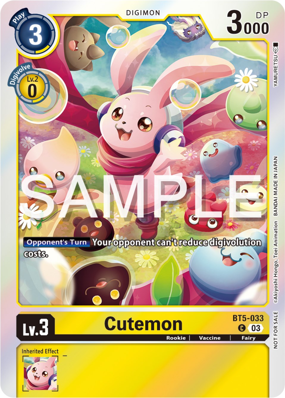 Cutemon [BT5-033] (Winner Pack -Exceed Apocalypse-) [Battle of Omni Promos] | Card Merchant Takapuna