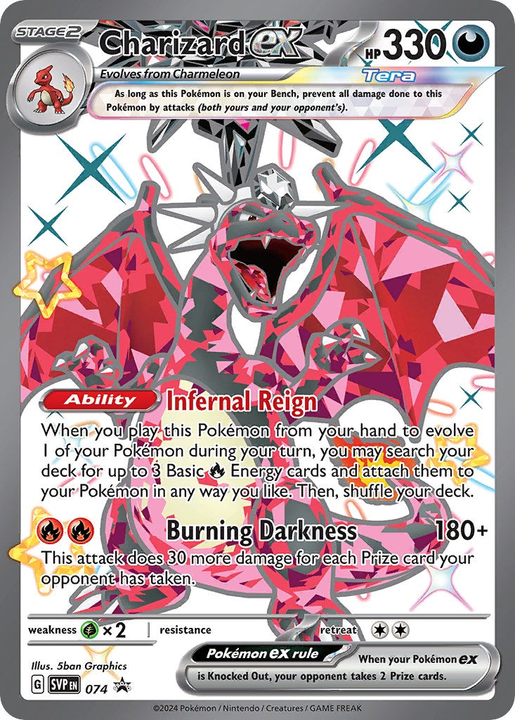 Charizard ex (074) [Scarlet & Violet: Black Star Promos] | Card Merchant Takapuna