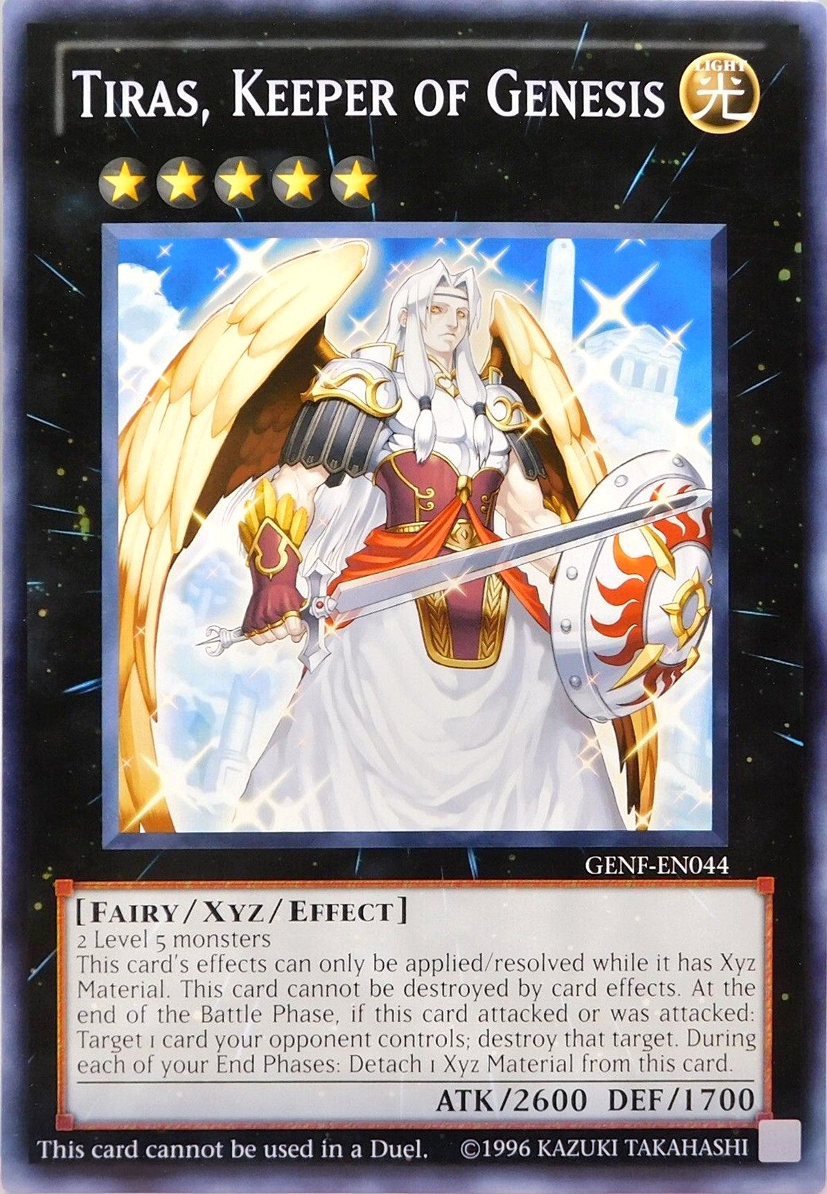 Tiras, Keeper of Genesis (Oversized) [GENF-EN044] Promo | Card Merchant Takapuna