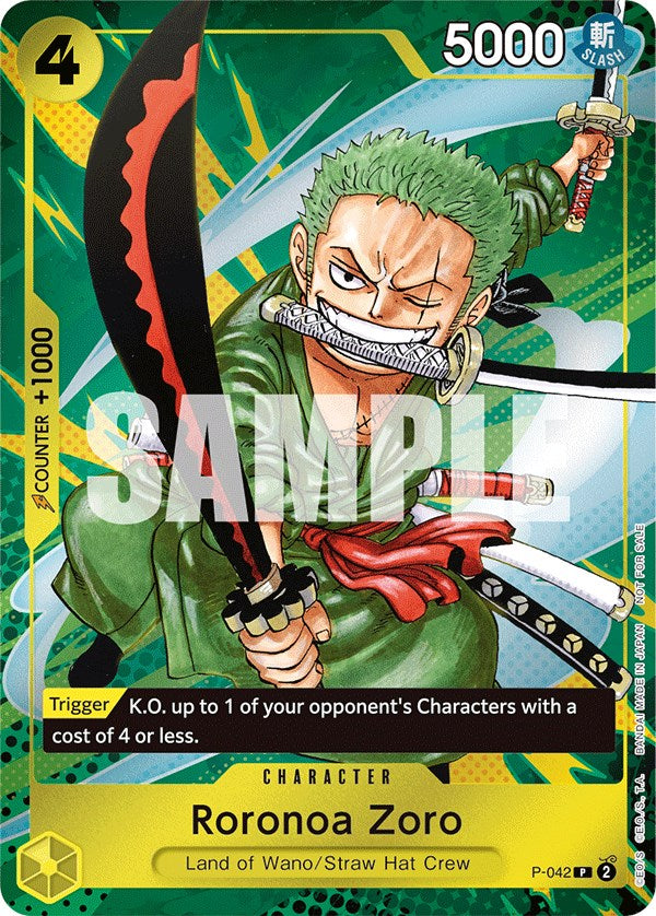 Roronoa Zoro (Event Pack Vol. 3) [One Piece Promotion Cards] | Card Merchant Takapuna