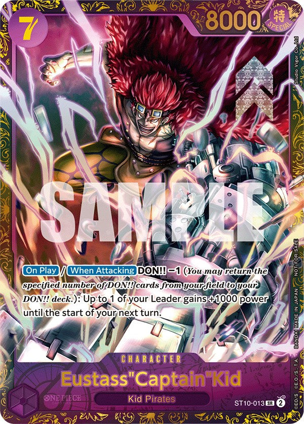 Eustass"Captain"Kid (ST10-013) [One Piece Promotion Cards] | Card Merchant Takapuna