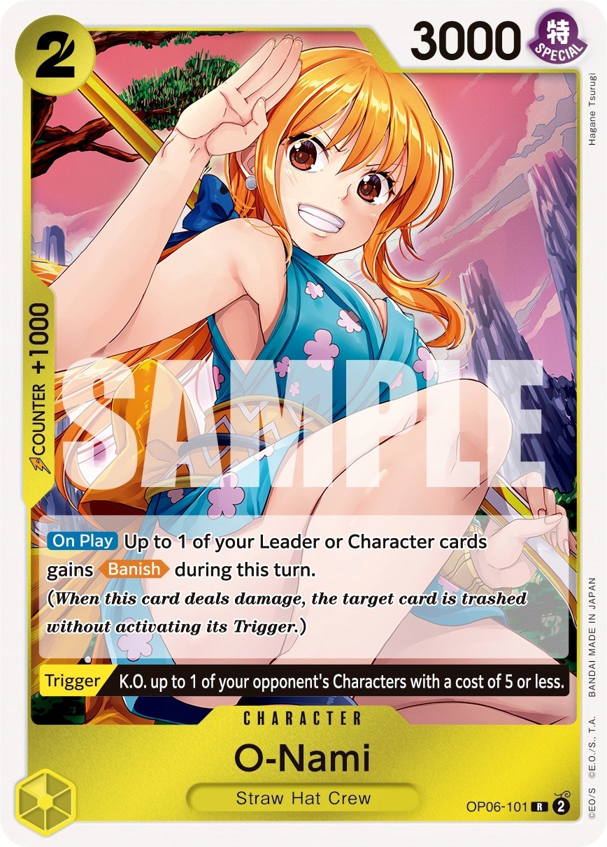 O-Nami [Wings of the Captain] | Card Merchant Takapuna