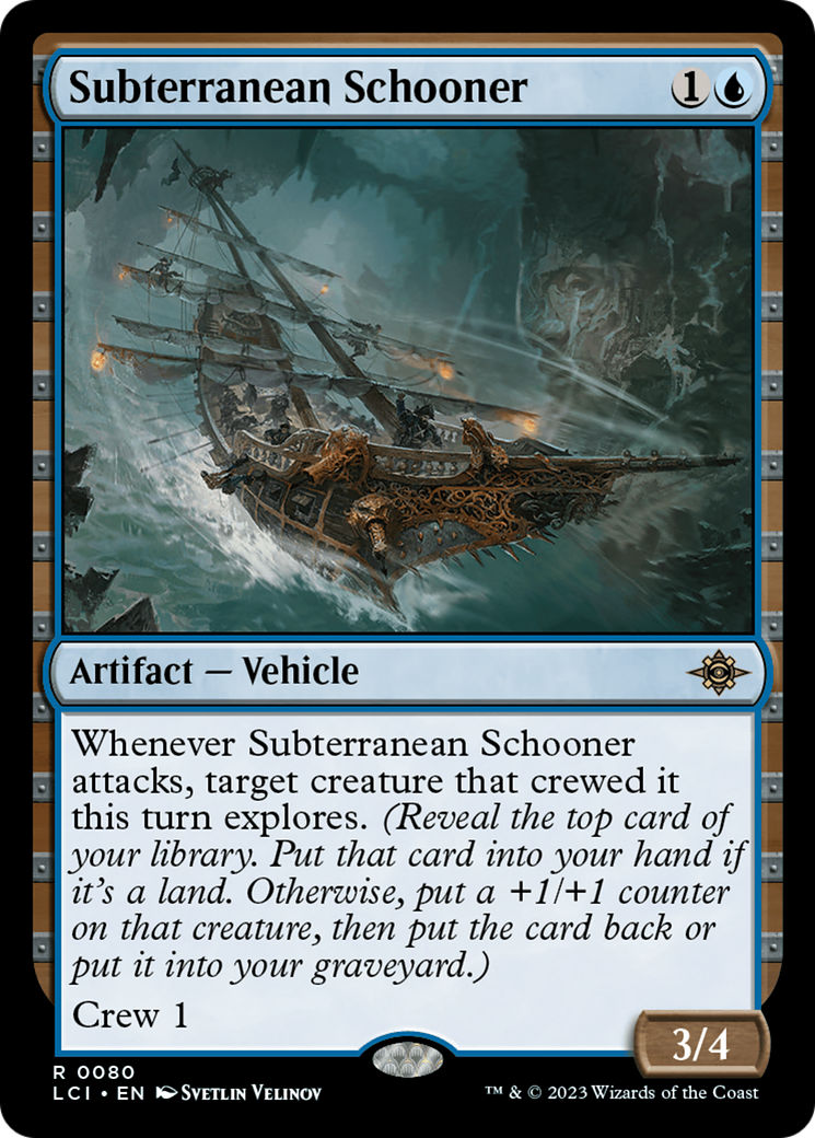 Subterranean Schooner [The Lost Caverns of Ixalan] | Card Merchant Takapuna