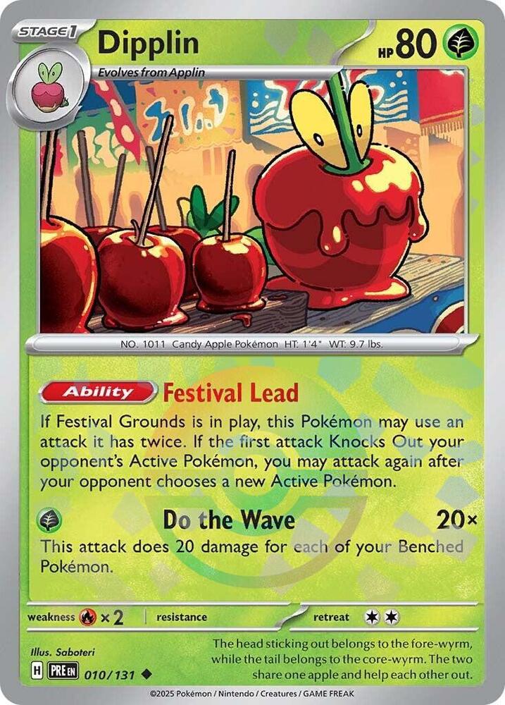 Dipplin (010/131) (Poke Ball Pattern) [Scarlet & Violet: Prismatic Evolutions] | Card Merchant Takapuna