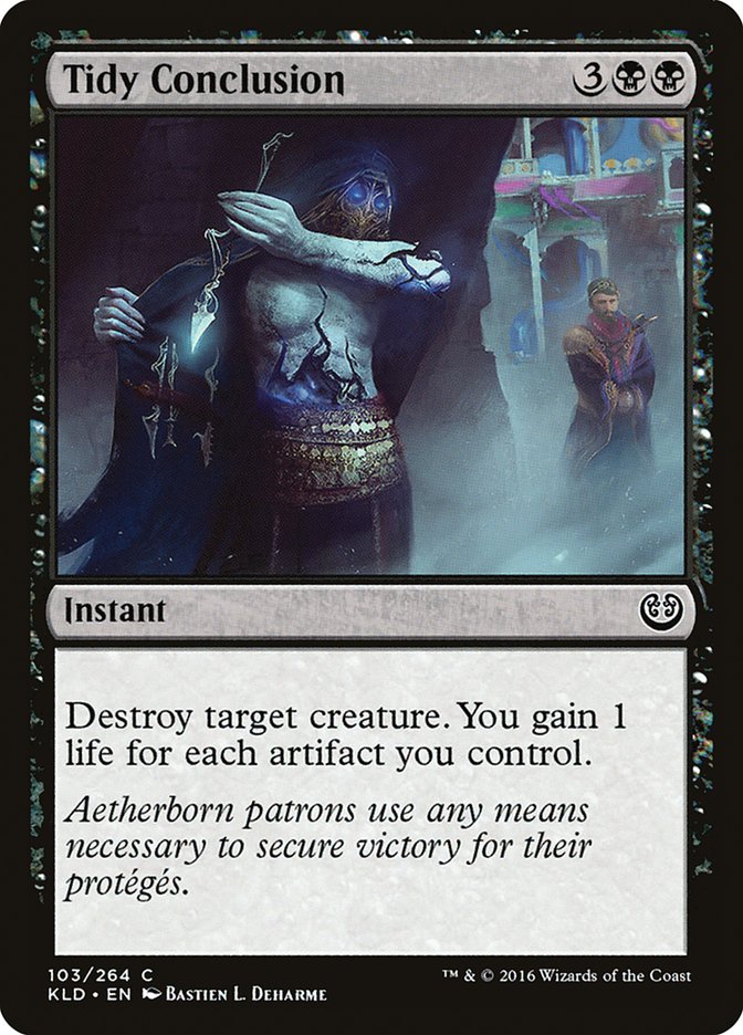 Tidy Conclusion [Kaladesh] | Card Merchant Takapuna