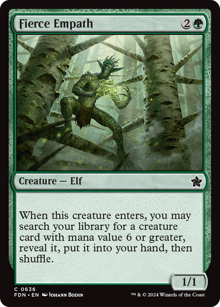Fierce Empath [Foundations] | Card Merchant Takapuna