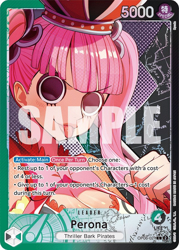 Perona (Alternate Art) [Wings of the Captain] | Card Merchant Takapuna