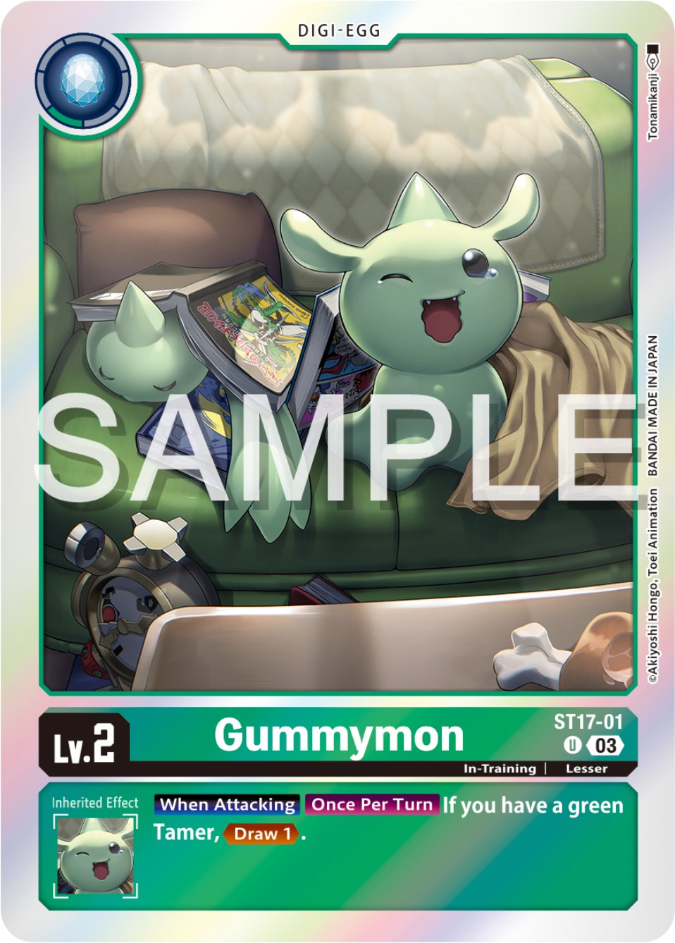 Gummymon [ST17-01] [Starter Deck: Double Typhoon Advanced Deck Set] | Card Merchant Takapuna