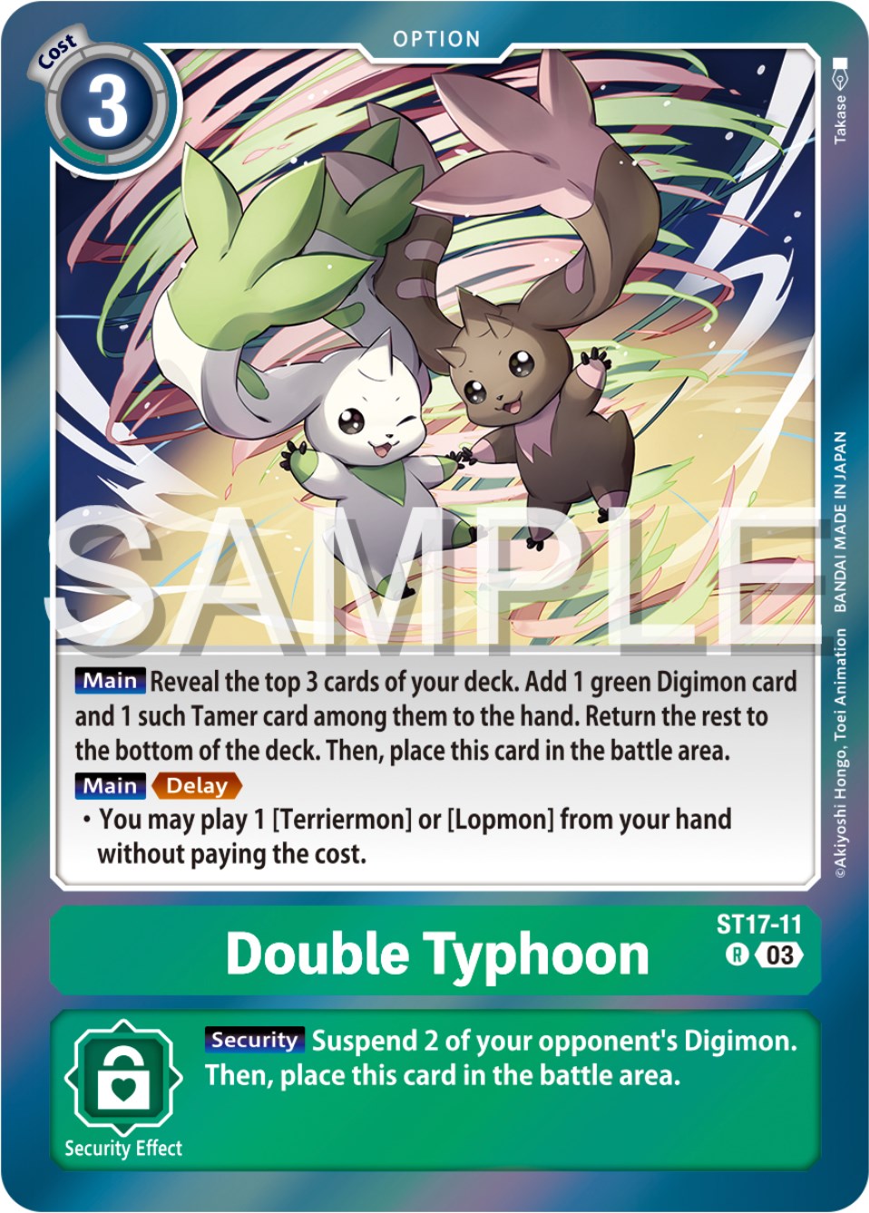 Double Typhoon [ST17-11] [Starter Deck: Double Typhoon Advanced Deck Set] | Card Merchant Takapuna