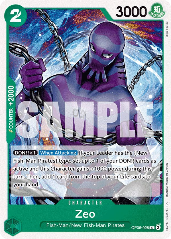 Zeo [Wings of the Captain] | Card Merchant Takapuna