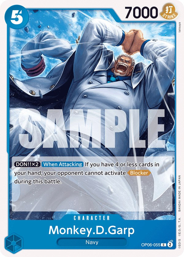 Monkey.D.Garp [Wings of the Captain] | Card Merchant Takapuna