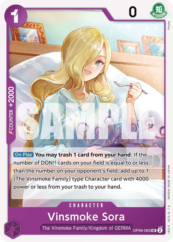 Vinsmoke Sora [Wings of the Captain] | Card Merchant Takapuna