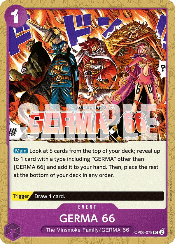 GERMA 66 [Wings of the Captain] | Card Merchant Takapuna