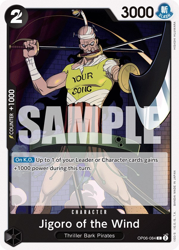 Jigoro of the Wind [Wings of the Captain] | Card Merchant Takapuna