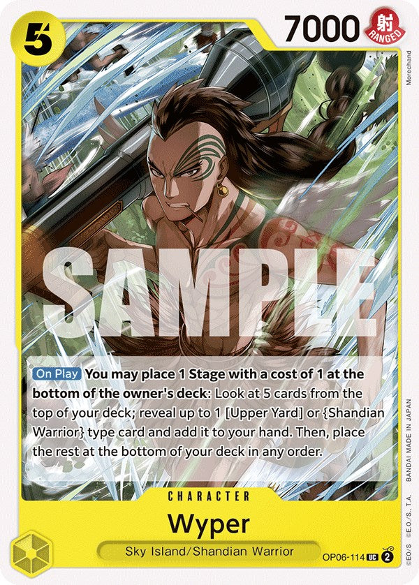 Wyper [Wings of the Captain] | Card Merchant Takapuna