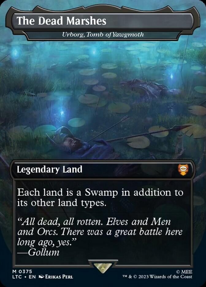 The Dead Marshes - Urborg, Tomb of Yawgmoth [The Lord of the Rings: Tales of Middle-Earth Commander] | Card Merchant Takapuna