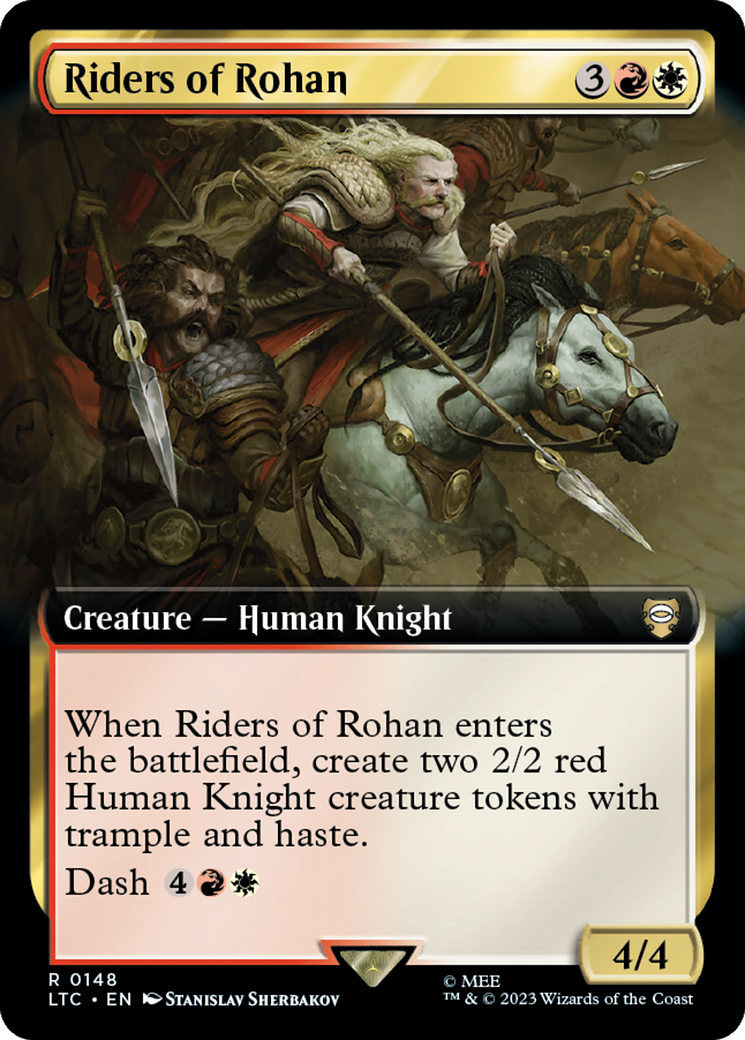 Riders of Rohan (Extended Art) [The Lord of the Rings: Tales of Middle-Earth Commander] | Card Merchant Takapuna