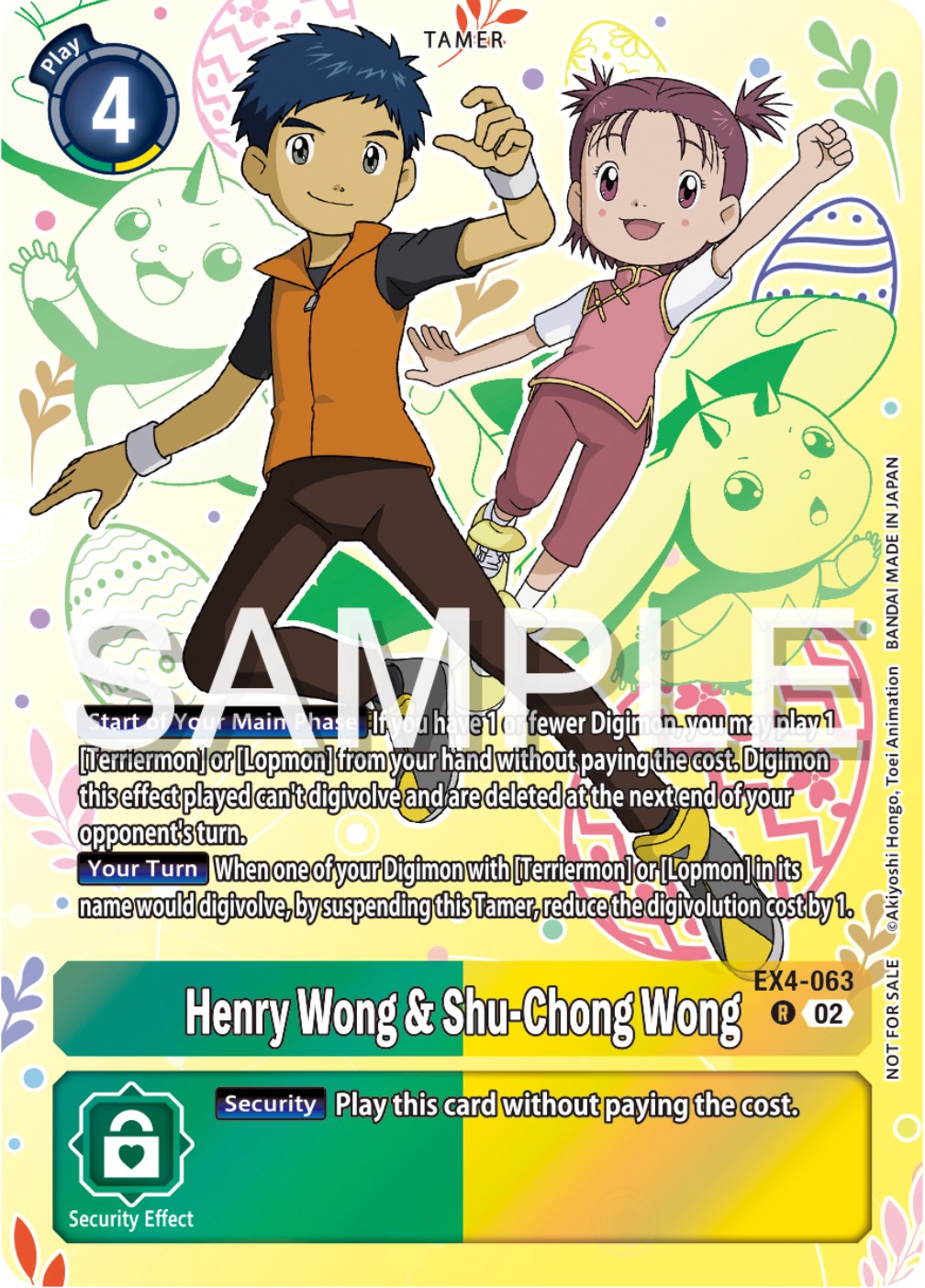 Henry Wong & Shu-Chong Wong [EX4-063] (Spring Break Event 2024) [Alternative Being Booster Promos] | Card Merchant Takapuna