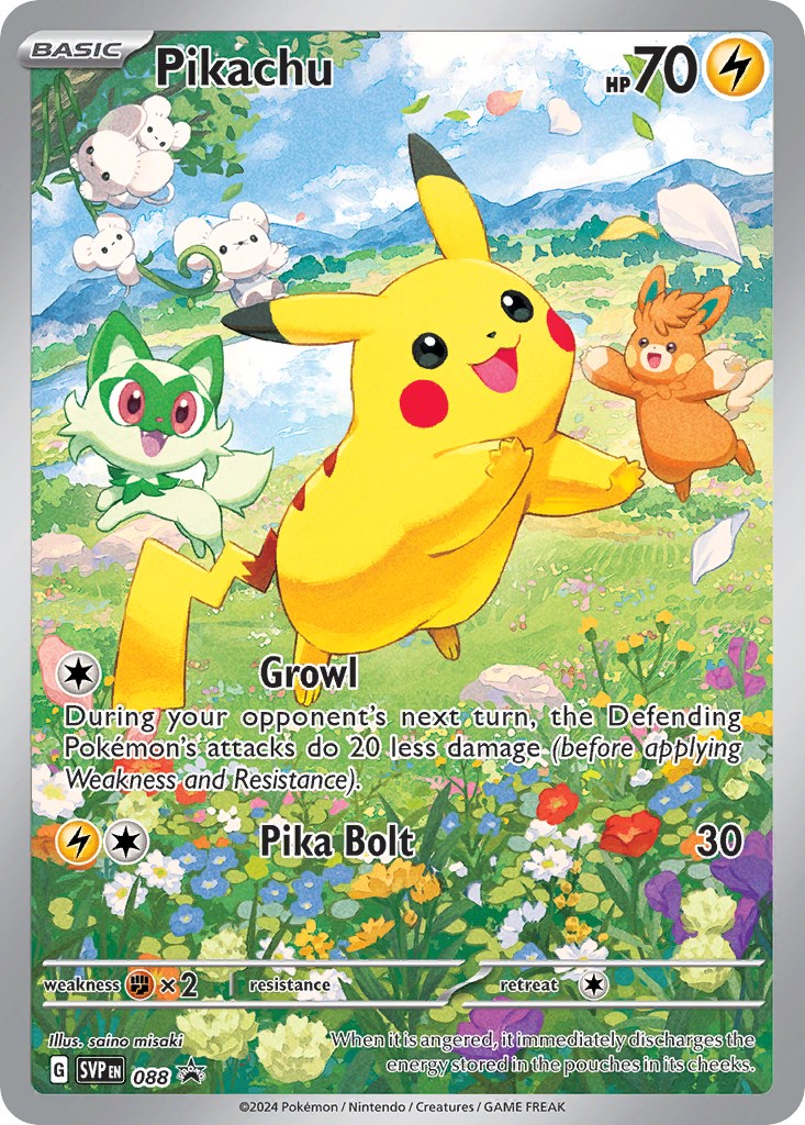 Pikachu (088) [Scarlet & Violet: Black Star Promos] | Card Merchant Takapuna